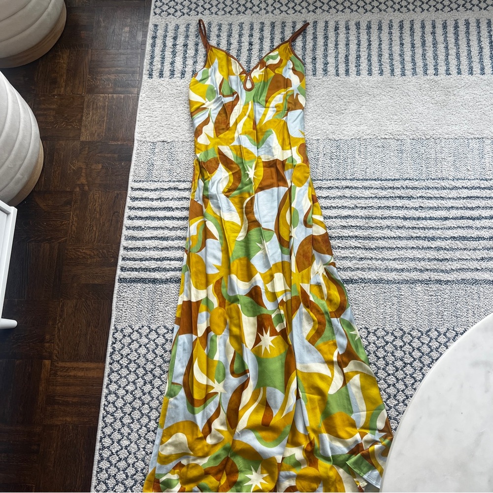 Astr Multicolor Abstract Dress - Picture 6 of 11